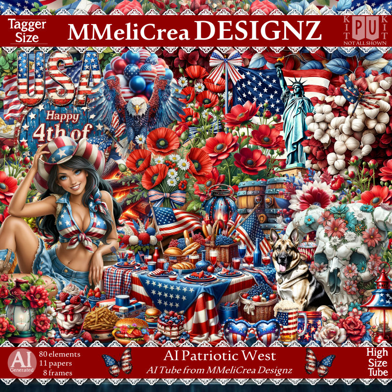 (image for) AI PU - Patriotic West (PU/TS/PNG)